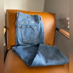 Old Navy Extra High-Waisted Button-Fly Sky-Hi Straight Jeans
